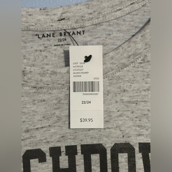 Lane Bryant Classic Touchdown Graphic Tee - Picture 4 of 4